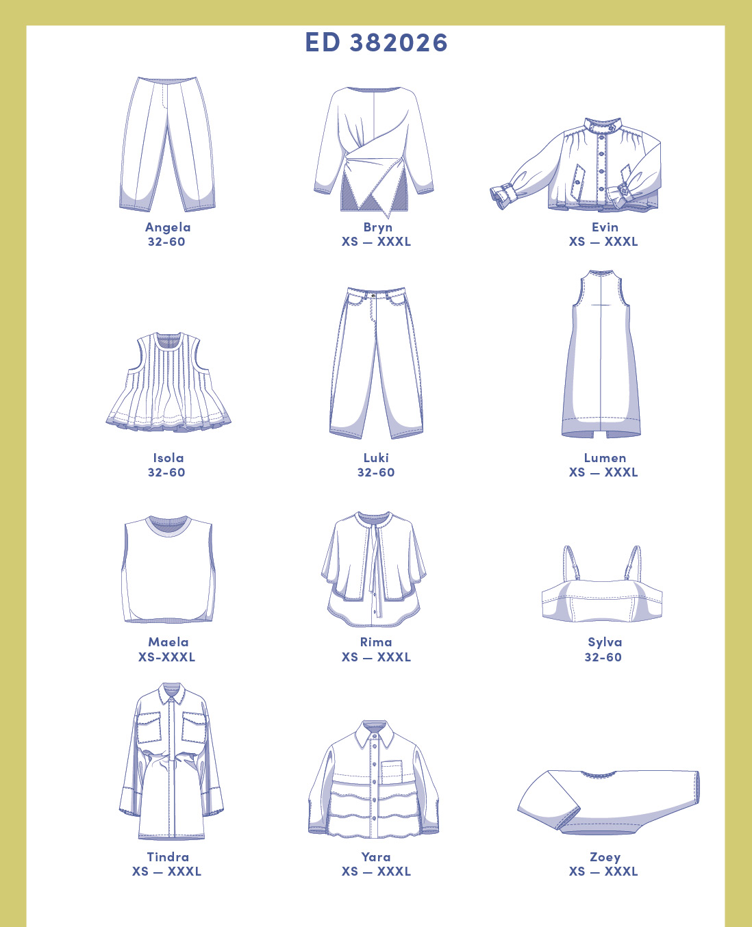 Overview line drawings (2)